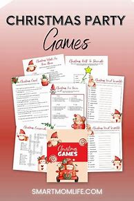 Image result for Free Printable Christmas Party Games