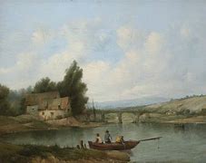 Image result for Lake Scene Paintings