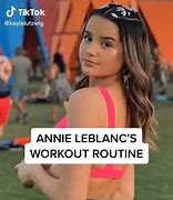 Image result for Annie LeBlanc Workout Routine