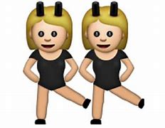 Image result for Twin Dancing. Emoji