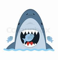 Image result for Shark Eating Small Fish