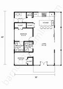 Image result for 30 X 40 Barndominium Floor Plans