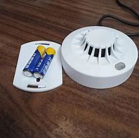 Image result for Battery Operated Smoke Detector