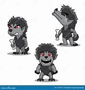 Image result for Cute Cartoon Werewolf