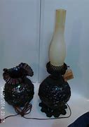 Image result for Carnival Glass Oil Lamp