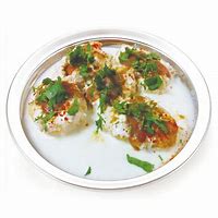 Image result for Dahi Vada Dish