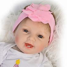 Image result for Reborn Silicone Baby Dolls Look Real