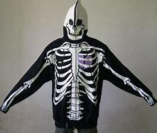 Image result for Skeleton Zip Up Hoodie