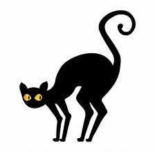 Image result for Witch Cauldron and Cat Silhouette