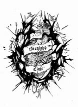 Image result for Straight Edge Tattoo Font