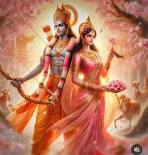 Image result for Rama Sita Blue Art Image