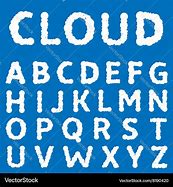 Image result for Cloud Letter U