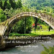 Image result for Psalms 19 7 KJV