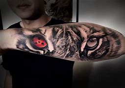 Image result for Small Sharingan Tattoo