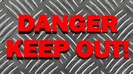 Image result for Danger Keep Out GIF