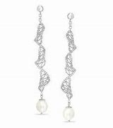 Image result for Single Pearl Earrings Zales