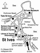 Image result for St Ives Bay Map