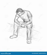 Image result for Sitting by Self Drawing