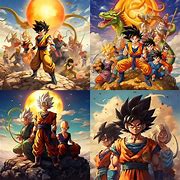 Image result for DBZ Ai Generated Art