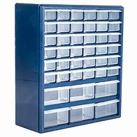 Image result for Plastic Storage Containers with Drawers