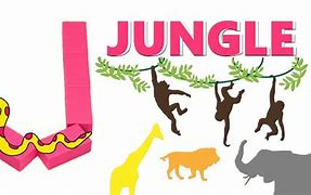 Image result for Letter J Jungle-Theme