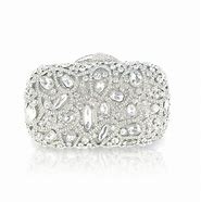 Image result for Sliver Crystal Clutch