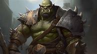 Image result for Half-Orc Forge Cleric