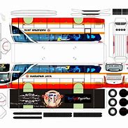 Image result for Papercraft 3D Model Indonesian Train