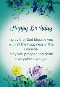 Image result for Happy Birthday Blessing Wishes