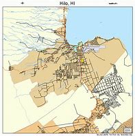 Image result for Hilo Hawaii Map