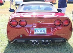 Image result for Corvette Vanity Plates