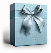 Image result for Gift Box White Abd Blue