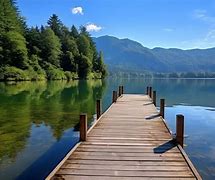 Image result for Dock On a Lake