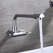 Image result for Wall Mount Single Handle Sink Faucet