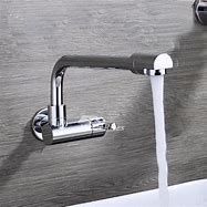 Image result for wall mount kitchen sink faucets with sprayer