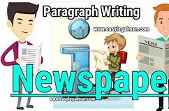 Image result for Newspaper Paragraph