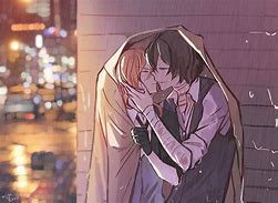 Image result for BSD Dazai X Chuuya Kiss