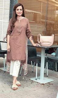 Image result for Simple Dress Patterns Pakistani