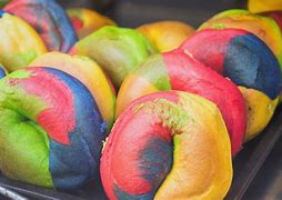 Image result for Colored Bagels