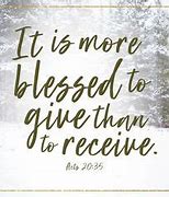 Image result for Christmas Giving Bible Verse