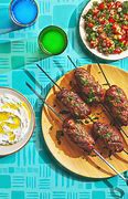 Image result for Grilled Kefta Skewers