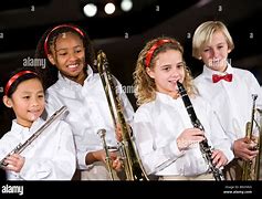 Image result for Children Playing Music Instruments