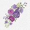 Image result for Purple Flower Clip Art No Background