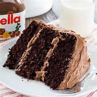 Image result for Nutella Cream Cake