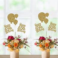 Image result for Happy 65th Birthday Decorations