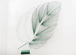 Image result for Thread Art Leaf