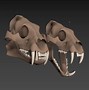 Image result for Tiger Skull 3D Print