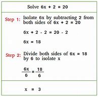 Image result for How to Solve Two Step Equations