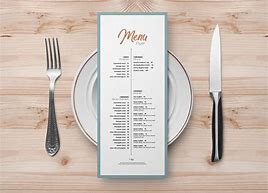 Image result for Menu Mockups Garden