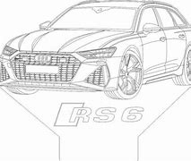 Image result for Audi RS6 Drawing